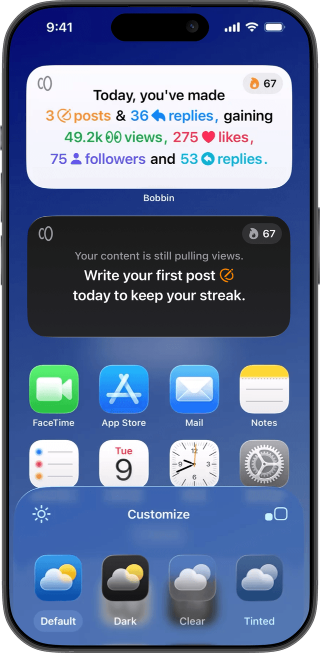 Bobbin app screenshot 6
